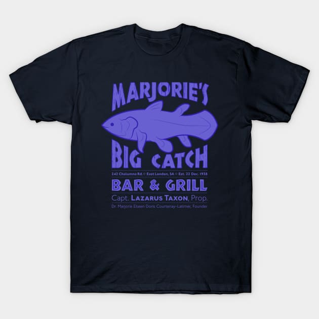 Marjorie's Big Catch T-Shirt by Ekliptik